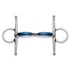 Cavalon Full Cheek Locking Single Joint Sweet Iron Snaffle Bit