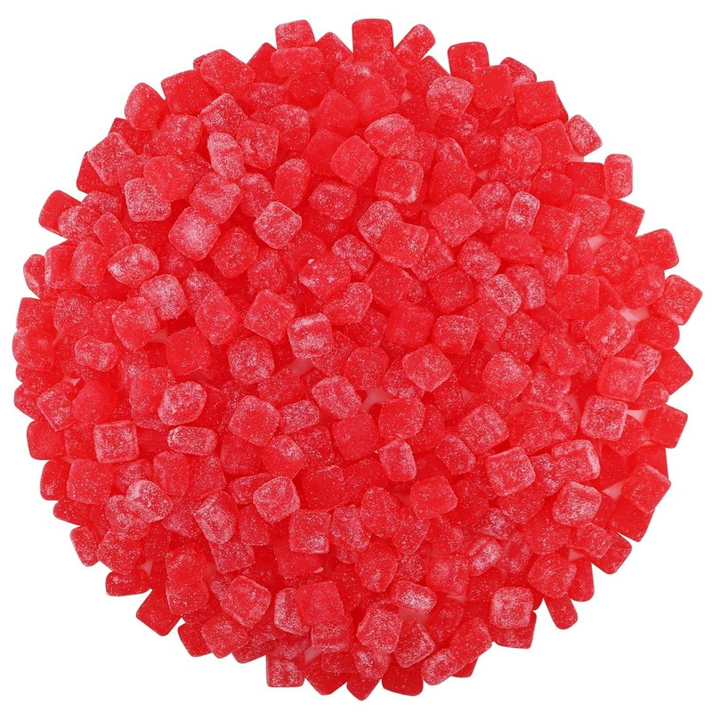 FirstChoiceCandy Sour Chewy Cubes Candy (2 Pound, Strawberry)