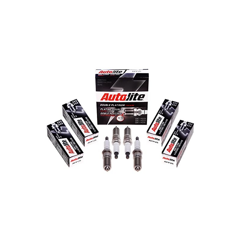 Autolite APP25 Double Platinum Automotive Replacement Spark Plug (1 Pack)