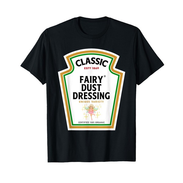 Halloween Condiment Sauce Bottle Fairy Dust Dressing Potion T-Shirt