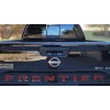 Advanced Trims Red Carbon Raised Rear Tailgate Insert Letters for