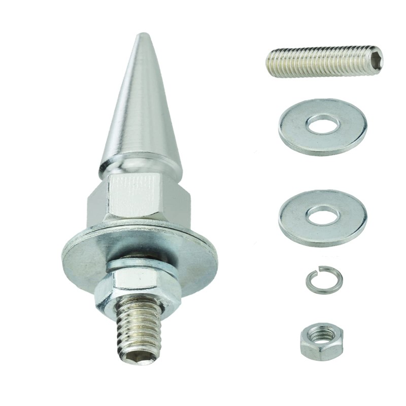 Temzzer Spike Number Plate Screws Car License Plate Bolt Holders