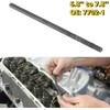 Adjustable range push rod length checker from 6.8" to 7.8"