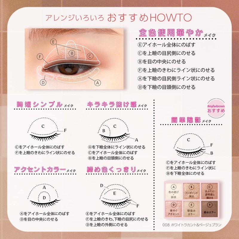 BLEND BERRY 008 Aura Creation #myfavbrown (White Currant & Beige