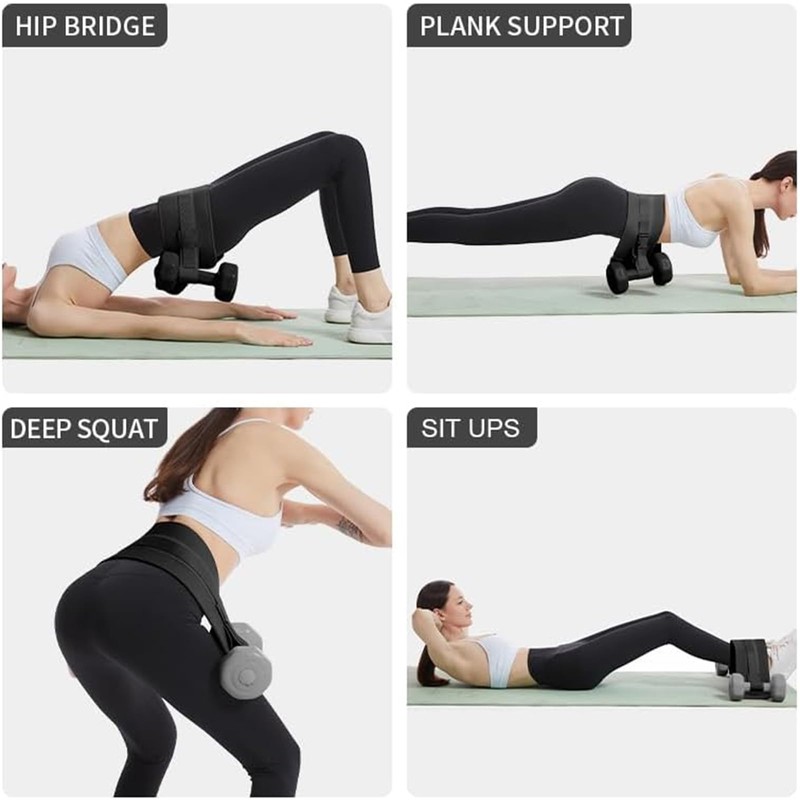 Hip Thrust Belt, Hip Thrust Belt for Weightlifting Belt with