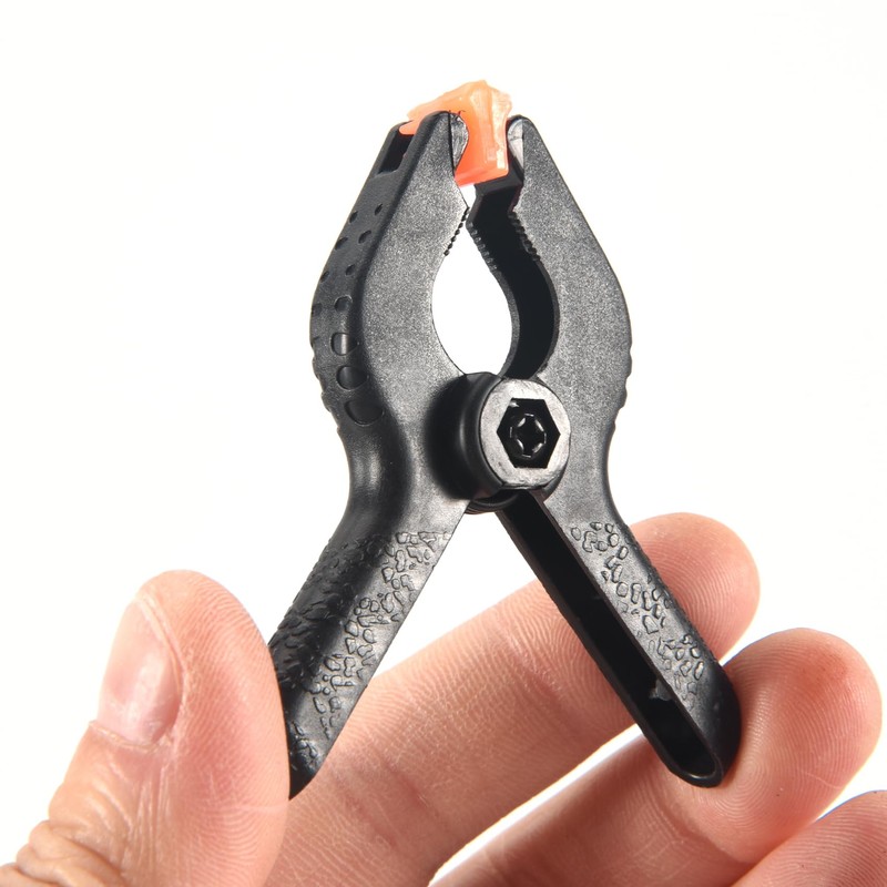 Atelierate 24X Spring Clamps, Plastic Glue Clamps for Universal Use