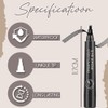 New Feeling Eyebrow Natural Thin Smooth Tip Color Retention Crisp