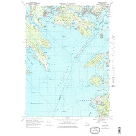 YellowMaps Onset MA topo map, 1:25000 Scale, 7.5 X 7.5 Minute, Historical, 1967, Updated 1978, 26.8 x 22 in - Polypropylene