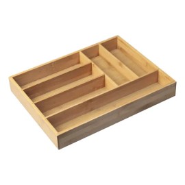 Namaro Design Organizador De Cubiertos De Bamboo
