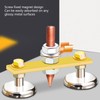 Leapiture 4Pcs Magnetic Welding Holder Suction Grounding Magnet Head Copper