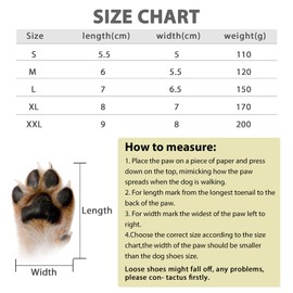 REESTBOO Dog Shoes, Paw Protection, Pack of 4 Non-Slip Dog Shoes, Dog Boots, Paw Protection with Reflective Strap and Velcro Fastening, Paw Protection Shoes for Large Dogs, Winter, Yellow (XXL)