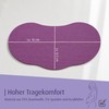 reer Kinesiotape Pregnancy Back, 6 Pre-Cut Tapes, Purple