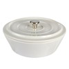 Servappetit Cream Round Covered Bakeware, 9" X 9"