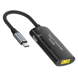 CY USB C 電源コンバーター 長方形電源 Thinpad X1入力 USB C 100W 15W Type C 12W Type A 出力 PDエミュレーター トリガー 充電ケーブル アダプター