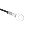 Pulley Cable Steel Fitness Cable Black Adjustable Strong Coated Pulley