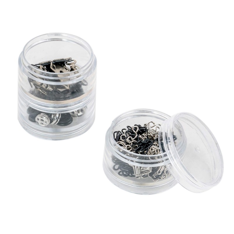 SINGER 07400 Fastener Variety-Pack in Stackable Screw Top Container -