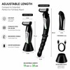 Extendable Back Shaver for Men’s Body Grooming – Detachable Electric