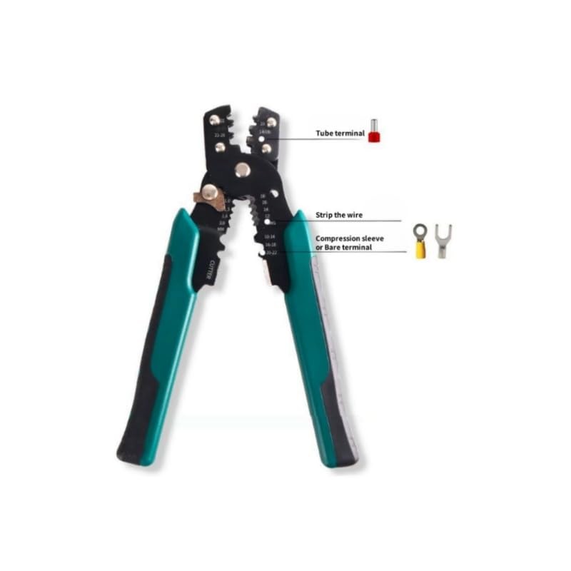 Crimping Tool for Heat Shrink Connectors Set with 1000PCS AWG