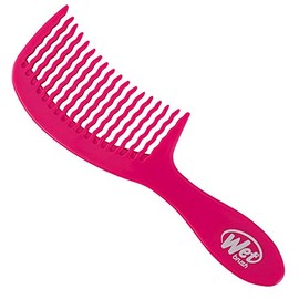 WET BRUSH, Detangling Comb, Pink, Cepillo Desenredante, Desenreda Todo Tipo de Cabello, Diseño Ergonómico, Tecnología WaveTooth, Cepilla Fácil y