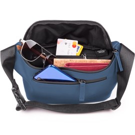 The Friendly Swede Bum Bag for Women, Men - Stylish Belt Bag Fanny Pack, Waist Bag, Waist Bag Vreta Bum Bag, Deep blue