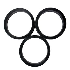 Game Room Guys Pinball Flipper Rubber - Black- Set of 3
