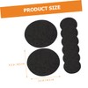 8Pcs Fireproof Insulation Mat 8.5Cm Round Pad for Charcoal Incense