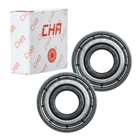 CHR Ball Bearings | 695ZZ | 10 Pack | 5mm x 13mm x 4mm | Double Rubber Sealed Deep Groove Ball Bearings | Lubricated Chrome Steel | ISO 9001-2015 Certified