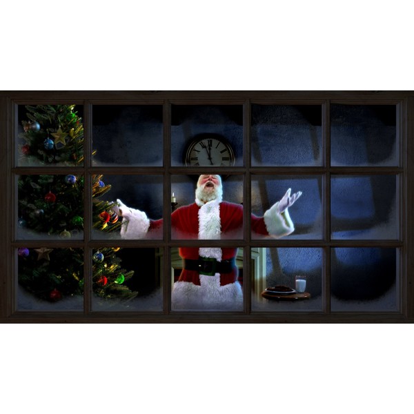 AtmosFX Night Before Christmas Digital Decorations DVD for Christmas Holiday Projection Decorating