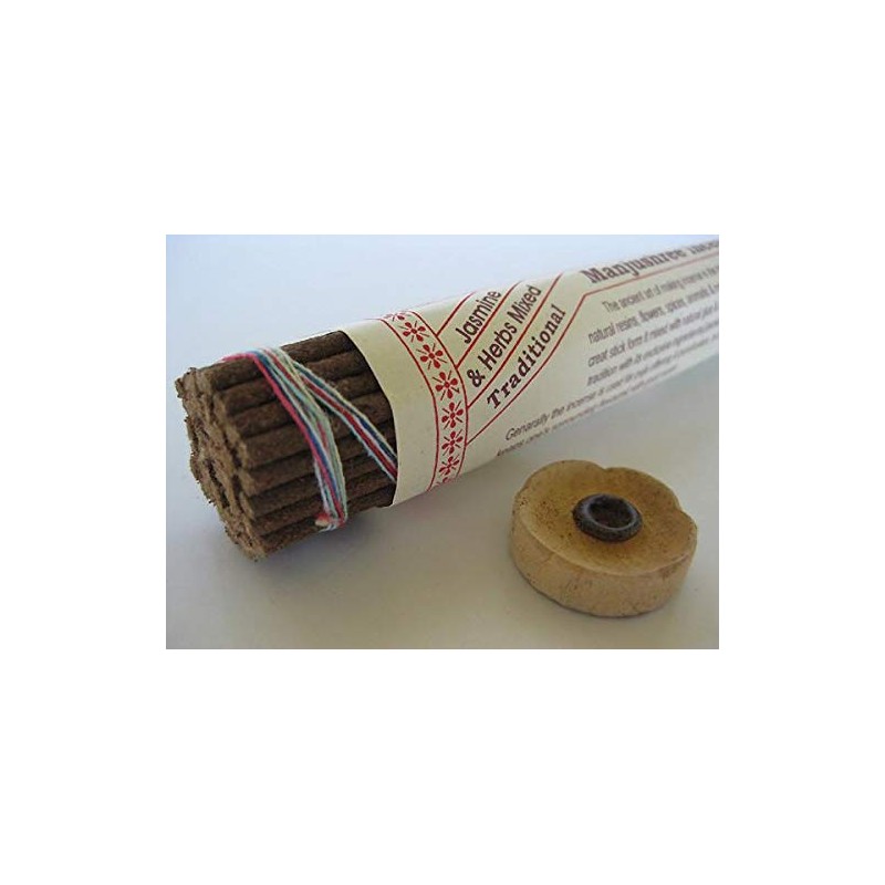 Traditional Manjushree Tibetan Nepalese Incense Jasmine & Herbs Mixed 52