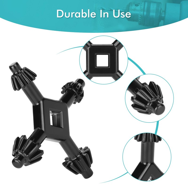 4 in 1 Chuck Key Fit, Handheld Multifunctional Universal Drilling