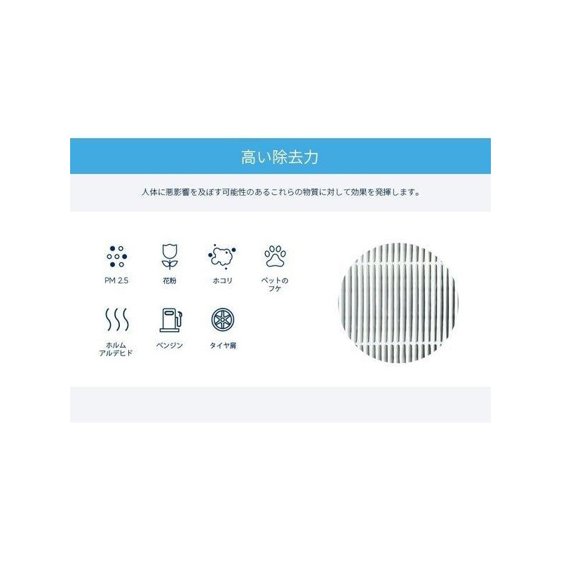 Blueair 501137 Genuine Blue Air Car Air Purifier Cabin Replacement
