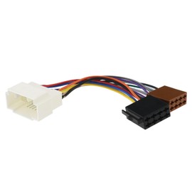 ECSiNG 16-Pin ISO Standard Adapter Connection CD Player Radio Stereo Wiring Harness Compatible with Alto Grand Vitara Jimny Kizashi Liana S Cross Swift SX4