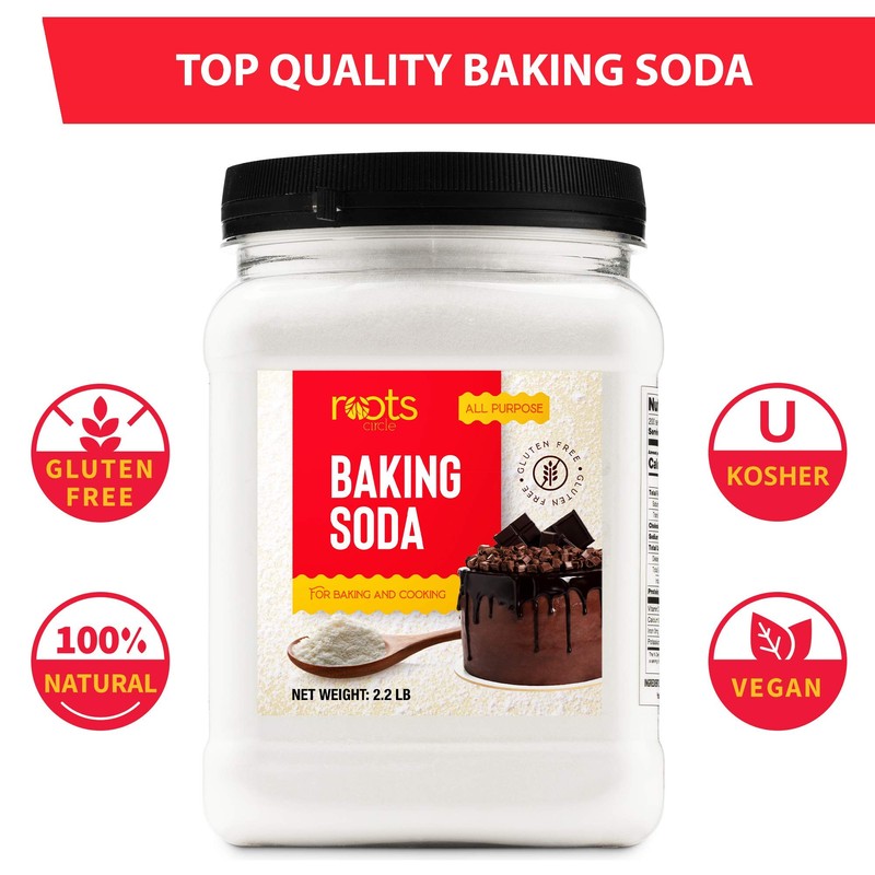 Roots Circle Baking Soda Bulk | 1 x 35.2oz Large