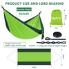 Camping Hammock, Single Hammock Premium Quality Nylon with 2 Tree