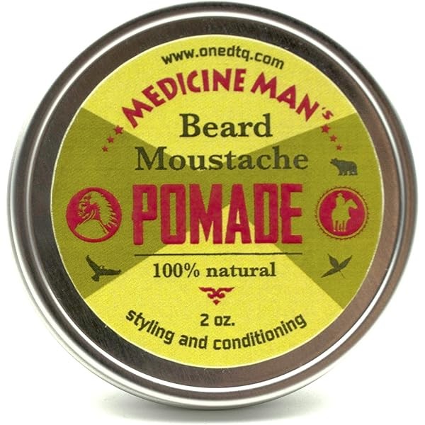 Medicine Man’s Beard Balm; Promotes Healthy Beard Growth, Premium Natural