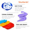 72 Pack Acrylic Paint Set, Shuttle Art 60 Colors Acrylic