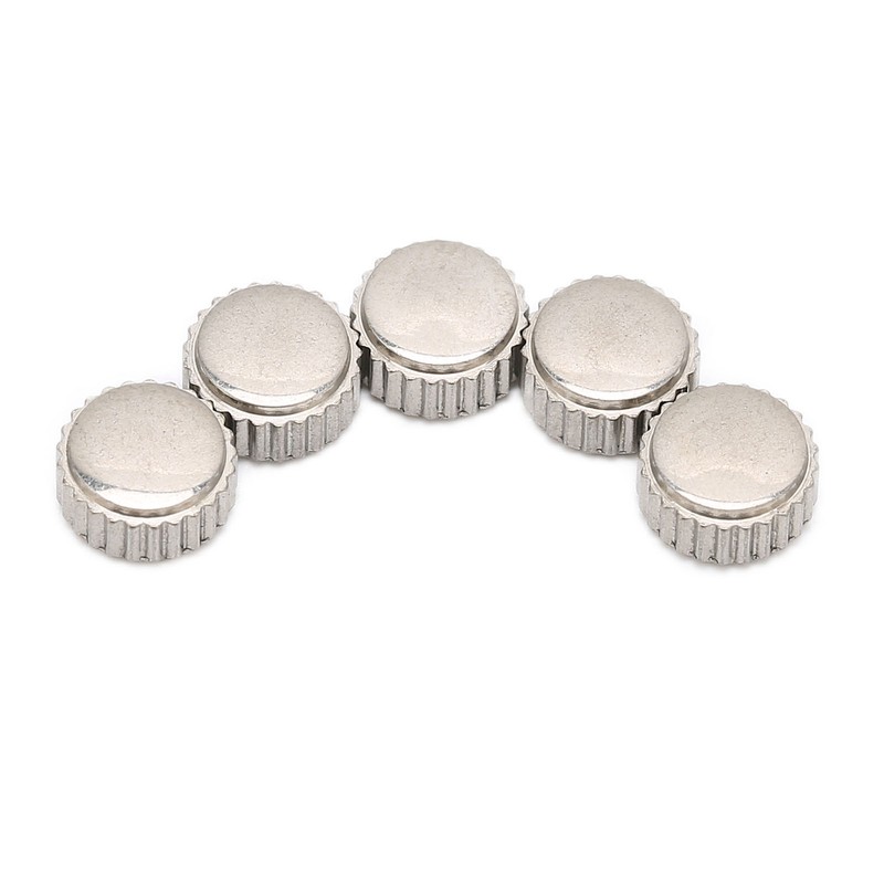 Watch Crown Spare Parts Silver Gold Steel Watch Head for