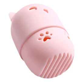 Housoutil Makeup Puff Box Portable Cosmetic Sponge Holder Ventilation for Quick Drying Makeup Sponge Storage Organizer for Travel Dustproof Beauty Case