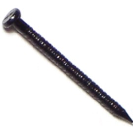 Hard-to-Find Fastener 014973211264 Black Panel Nails, 1" Black, Piece-420