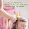 ALCIONO 100% Natural and Waterproof Wrist Bands for Children and