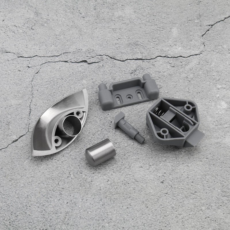 EMSea Pack of 2 Half Moon Push Button Door Catch