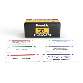 CDL Study Cards 2023-2024: CDL Exam Prep with Practice Test Questions for the Commercial Driver's License Exam [Full Color Cards]