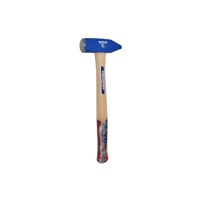 VAUGHAN Blacksmith Hammer, Made In The USA, Hickory Handle, 2
