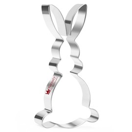Keepaty -Easter Bunny Cookie Cutter Stainless Steel 5"