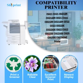 CS421 78C10 High Yield 78C10K0 78C10C0 78C10M0 78C10Y0 Toner Cartridge