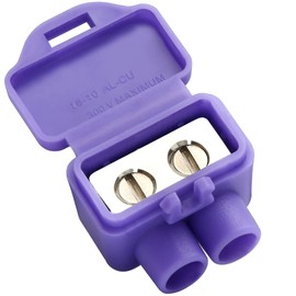 WireVanl Aluminum to Copper Wire Connectors, Copper to Aluminum Wire Connectors with 2 Port, 25 Pack