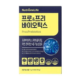 NutriOne 뉴트리원 프로  프리바이오틱스 5g x 30포 / 써클 NutriOne Pro Prebiotics 5g x 30 Sachets / Circle