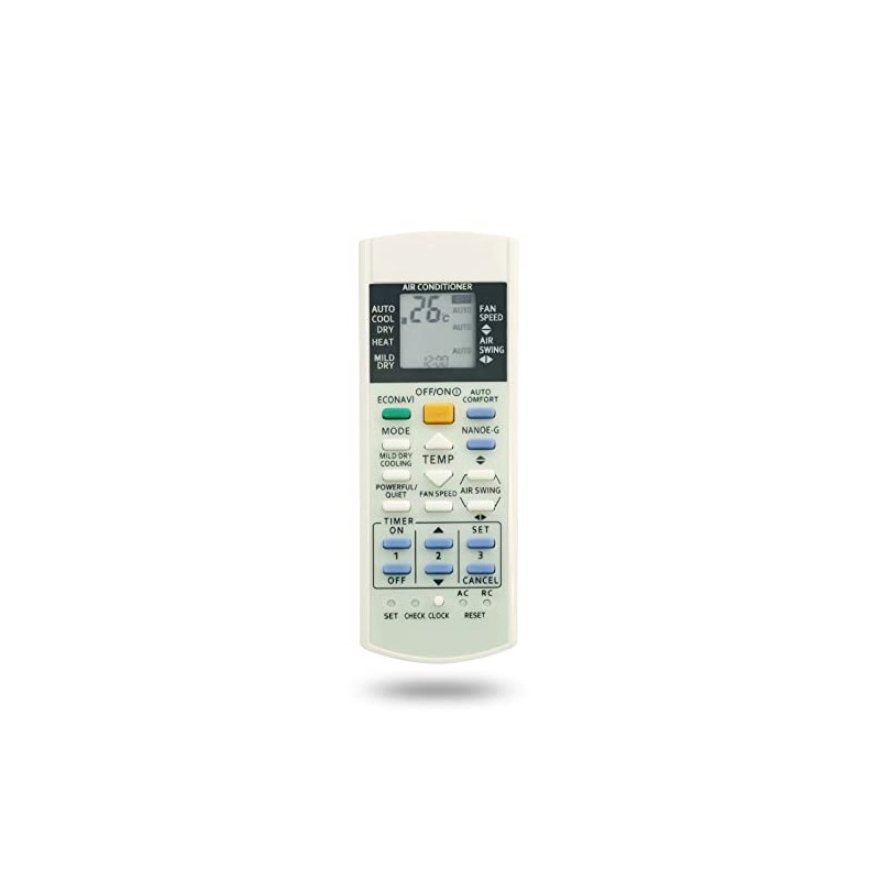 A75C3300 Replacement Remote Control for Panasonic AC Air Conditioner A75C3208