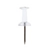 TSI 48310 Push Pins Pack of 35 Clear
