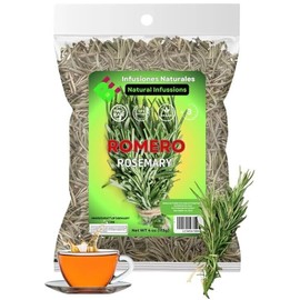 B-Experts Store Premium Loose Whole Rosemary Dried Leaves Tea 4oz (113gr) | Hoja De Romero Te He